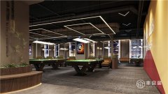 个细心设想和拆修的台球厅不只可以或许提拔顾